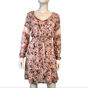 Vera Wang Princess | Long Sleeve Floral Dress
